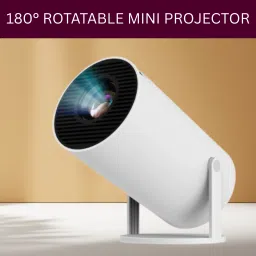 CLAIRBELL Smart (Projector) 1080P & 4K Support Rotatable Design With Netflix/Prime etcL423 (4500 lm / 1 Speaker / Wireless / Remote Controller) Portable Projector-8