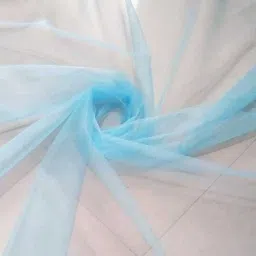 Unstitched Net/Lace Multi-purpose Fabric Self Design-image-1