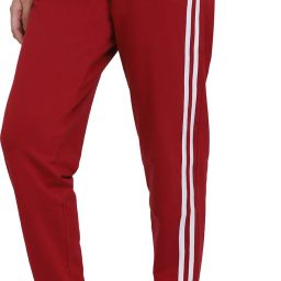 Women Solid Pink Track Pants-image-100