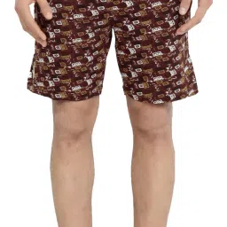 Printed Men Multicolor Bermuda Shorts-0