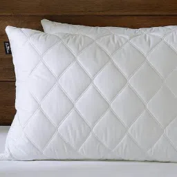 Down Alternative Luxury Quilted Microfibre Solid Sleeping Pillow Pack of 2-picture-13