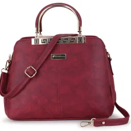 Women Maroon Hand-held Bag-image-8