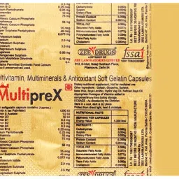 multiprex Multivitamin, Multimineral & Antioxidant | Advanced formula for Strong Immunity image 2