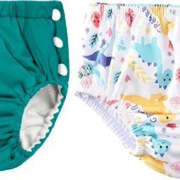 Swimming Pants (Reusable Swimwear Diaper Pool Pants for Unisex, 0–36 Months)-image-2