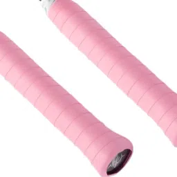 Grip Badminton/Tennis/Squash/Pickleball Racket OverGrip Light Pink Smooth Tacky-42
