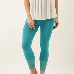 Women Blue Capri-image-37