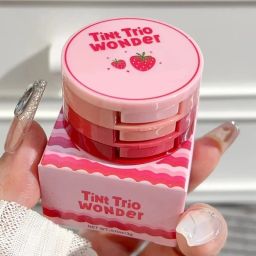 Best 3 in 1 tint trio wonder Lip & Cheek Moisturizing Lip Tint-image-93