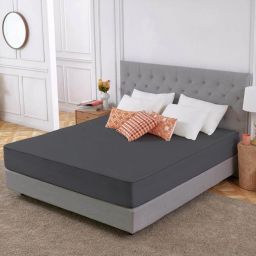 Fitted Single Size Stretchable, Waterproof Mattress Cover-image-65