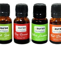 Aroma Oil Fragrances Set, English Lavender, Rosy Romance, Fruit Basket, Fresh Lime, White Jasmine, Lemon Grass Aroma Oil-12