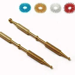 Acupressure Set Of 2 Sujok Jimmy With Massage Rings Fitness Accessory Kit Kit-picture-21