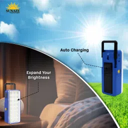 sunaze Rechargeable Mini Emergency Light With 24 High Bright SMD LED 3 hrs Lantern Emergency Light image 5