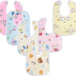 Baby Button Bibs Apron for Waterproof3347-image-56