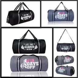 15 L Gym Duffel Bag - Gym Bag 2 Set Combo Duffle Bag for Men and Women - Grey-image-88