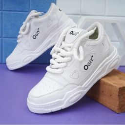 Premium Quality Trendy Lace Up Walking Shoes Sneakers For Men-image-24