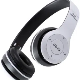 Super HD Bass P-47 Wireless Bluetooth Over-ear Headphone Foldable Stereo Headset Bluetooth Headset-2