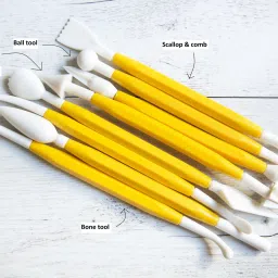 fevicryl Shilpkar Mouldit (Set of 5) and 8 Modelling Tools with 16 Exclusive Designs image 3