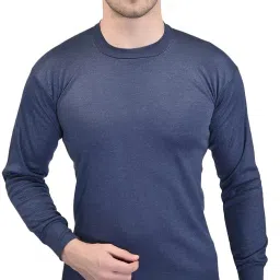 K2Creations Mens Thermal Fit Upper Top Round Neck Sweaters Full Sleeves Winter Wear T-shirts Men Top Thermal-image-3