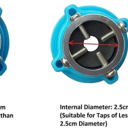 sarah store Faucet Water Tap Adapter/Connector for Fully Automatic - Blue, Screw Washing Machine Net image 4