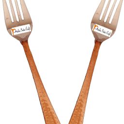 Copper Dessert Fork-25