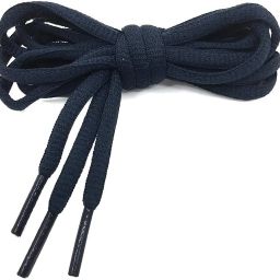 zeepzone Shoe laces Wide for Athletic Running Sneakers (NavyBlue Owal set of 4) Shoe Lace-image-63