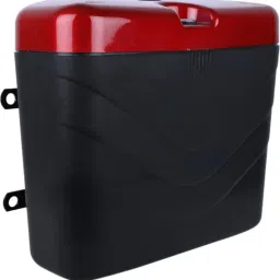 CANDY MATT FINISH PREMIUM UNIVERSAL LUGGAGE BOX FOR CLASSY BOLD TOP LOCK (RED) Luggage Box Red Plastic Motorbike Saddlebag-image-10