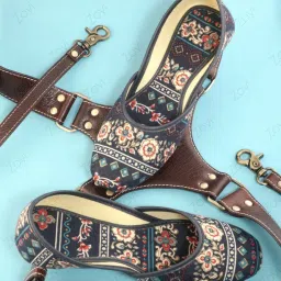 Textile Print Ethnic Juti & Mojari || Soft & Comfortable Bellies For Women-image-35