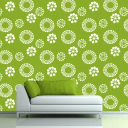 MORDERN PATTERN Size : ( 16-inch x 24-inch) Damping Floret Wall Stencil Reusable Wall Painting Stencil for Home Decoration Wall Stencil Stencil-image-59