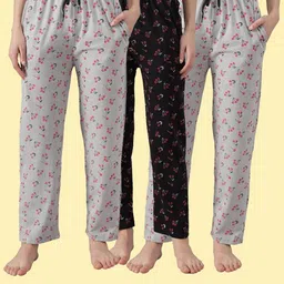 anixa Pack of 3 Women Pyjama-picture-21