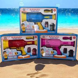 Bubble Gun Toys for Kids - Toy Gun- Pack of 1 Assorted Water Gun-image-7