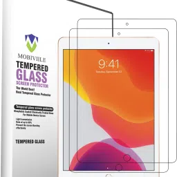 MOBIVIILE Edge To Edge Tempered Glass for APPLE iPad 9th Gen 10.2 inch-image-32