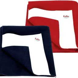 Pack of 2 Baby Dry Sheet Mattress Bed Protector Washable for Kids Infant 50x70cm-24