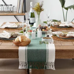 Dark Green 180 cm Reversible Table Runner-image-13