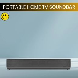 SACRO Music Bar (PORTABLE HOME THETER SOUNDBAR)With Stereo Sound & 1200mAh BatteryG3 20 W Bluetooth Soundbar-image-29