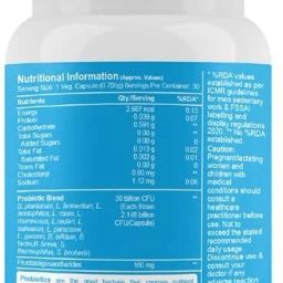 tata 1mg Probiotics 30 Billion CFUs+ Capsule With Prebiotic image 2