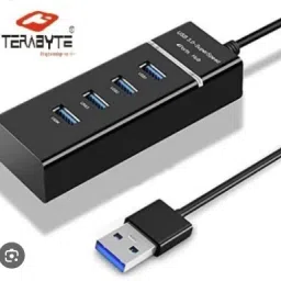 TERABYTE USB HUB 3.0 4 Port USB Hub 3.0 with 5Gbps Speed, Laptop, PC Computers, with Led Indication USB Hub-6