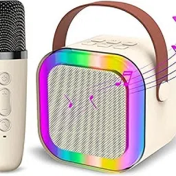 TECHMAZE K12 Speaker Machine Bluetooth-Compatible Wireless Mic Speaker T7 5 W Bluetooth Speaker image 4
