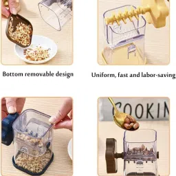 blapoxe Multipurpose Manual Nut Grinder for Dried Fruit, Nut, and Peanut Multipurpose Manual Nut Grinder for Dried Fruit, Nut, and Peanut NUTS GRINDER NUTS GRINDER image 3