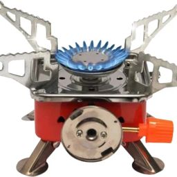 Outdoor Stove Mini Copper Camping Stoves Foldable Cooking Picnic Furnace, Stainless Steel Manual Gas Stove-image-71