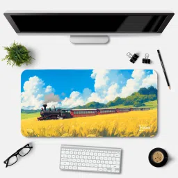 Eshaaver Anime printed mouse pad Rubber Base & Smooth Surface for Computer. Mousepad-96