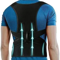 NEW_Back Brace Posture Corrector Belt For Lower And Upper Back Pain Relief Back / Lumbar Support-24