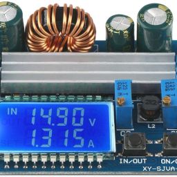 Buck Boost Converter Display, Buck-Boost Board DC 5.5-30V 12v to DC 0.5-30V 5v 24v Adjustable Constant Current Voltage Step UP Down Voltage Regulator 3A 35W Power Supply Module Display Lights Electronic Hobby Kit-image-21