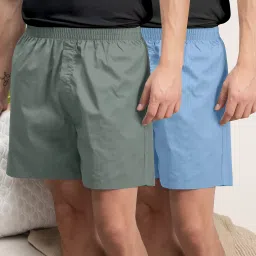 Pack of 2 Solid Men Boxer-image-84