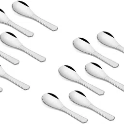 Stainless Steel Small Set of 12 Pieces Masala Spoon, Set for Home Stainless Steel Measuring Spoon Set-23