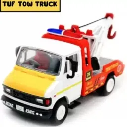 TUF TOW CRANE TRUCK ||Pull Back Action Miniature toy For Kids-image-27