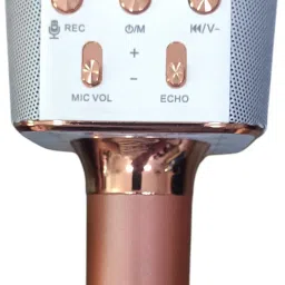 favone Multi-Function Bluetooth Karaoke Mic with Speaker 3 W Laptop/Desktop Speaker Microphone image 3