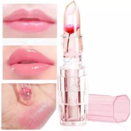 Waterproof Crystal Clear Flower Lipstick (Pack of 1)-22