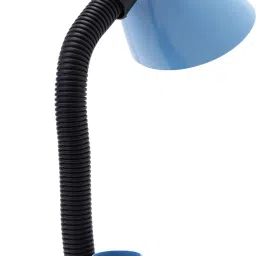 micasa Table / Desk lamp with Adjustable arm for Office and Home Décor. Color Blue Study Lamp image 4