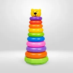 Teddy Rings Stacking Toy - (Color & Design may vary)-43