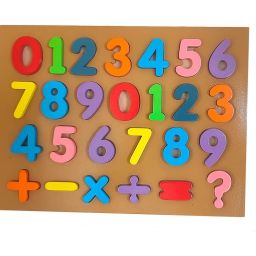 Wooden Numerical Puzzle Board for Kids Preschool Learning Educational-26