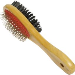 High Quality Double Sided Wooden Pin Dog Brush Plain/ Bristle Brushes for Dog-36